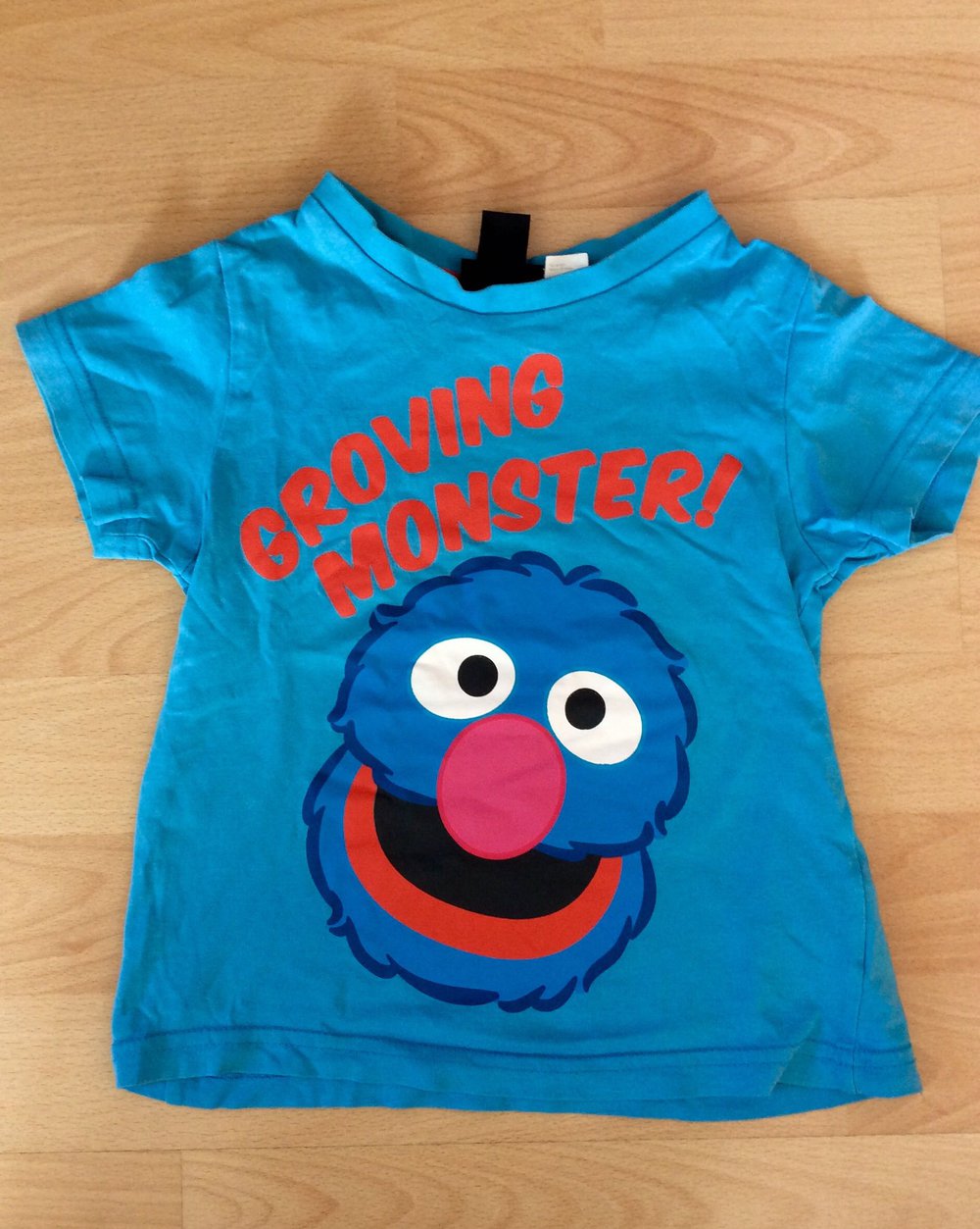 T-Shirt Sesamstraße Grobi Türkis Gr.86/92 \\n