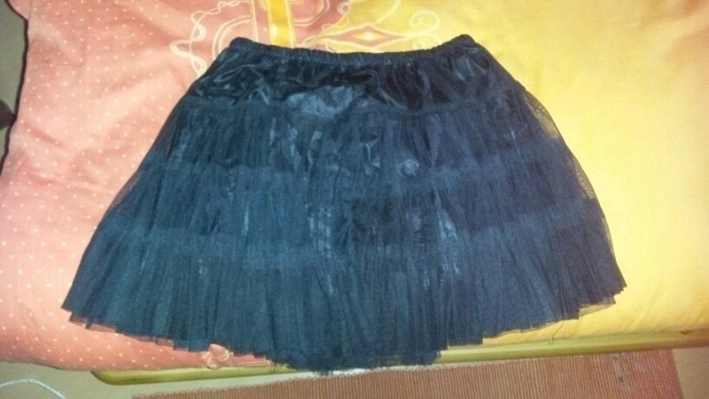 Gothic Lolita Minirock Tütü Tüllrock Bauschig Puschelrock