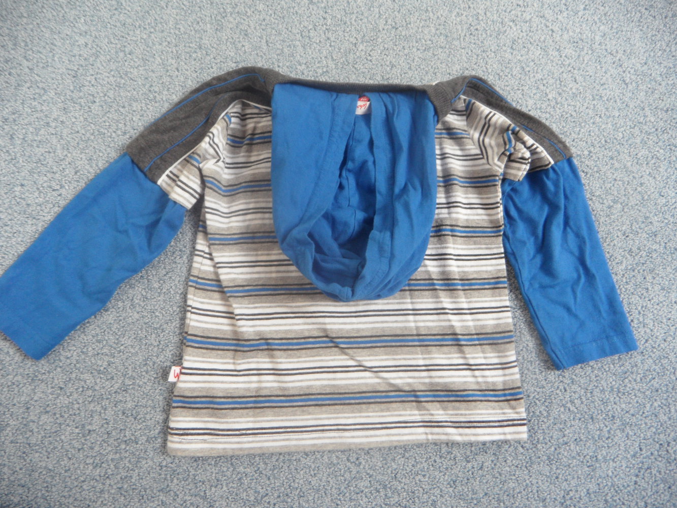 Whoopi tolles Kapuzenshirt mit coolem Druck Schlagzeug Rocker