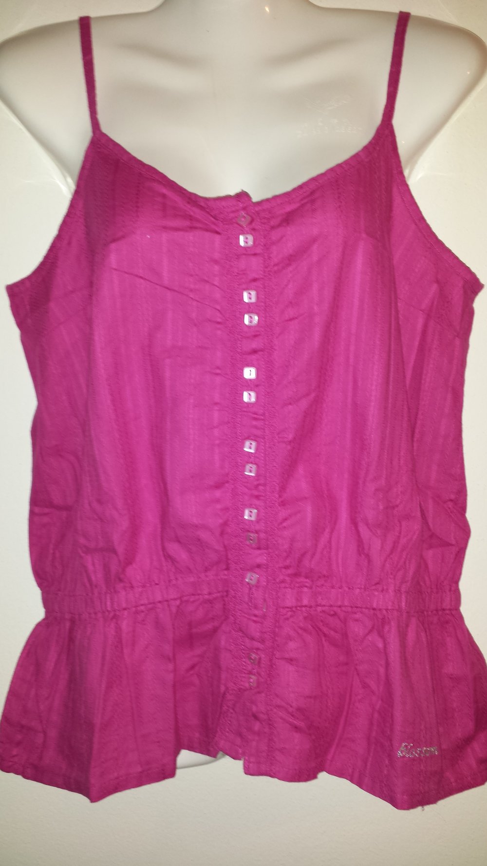 Neu, Blusen-Top, fuchsia, Gr. 36