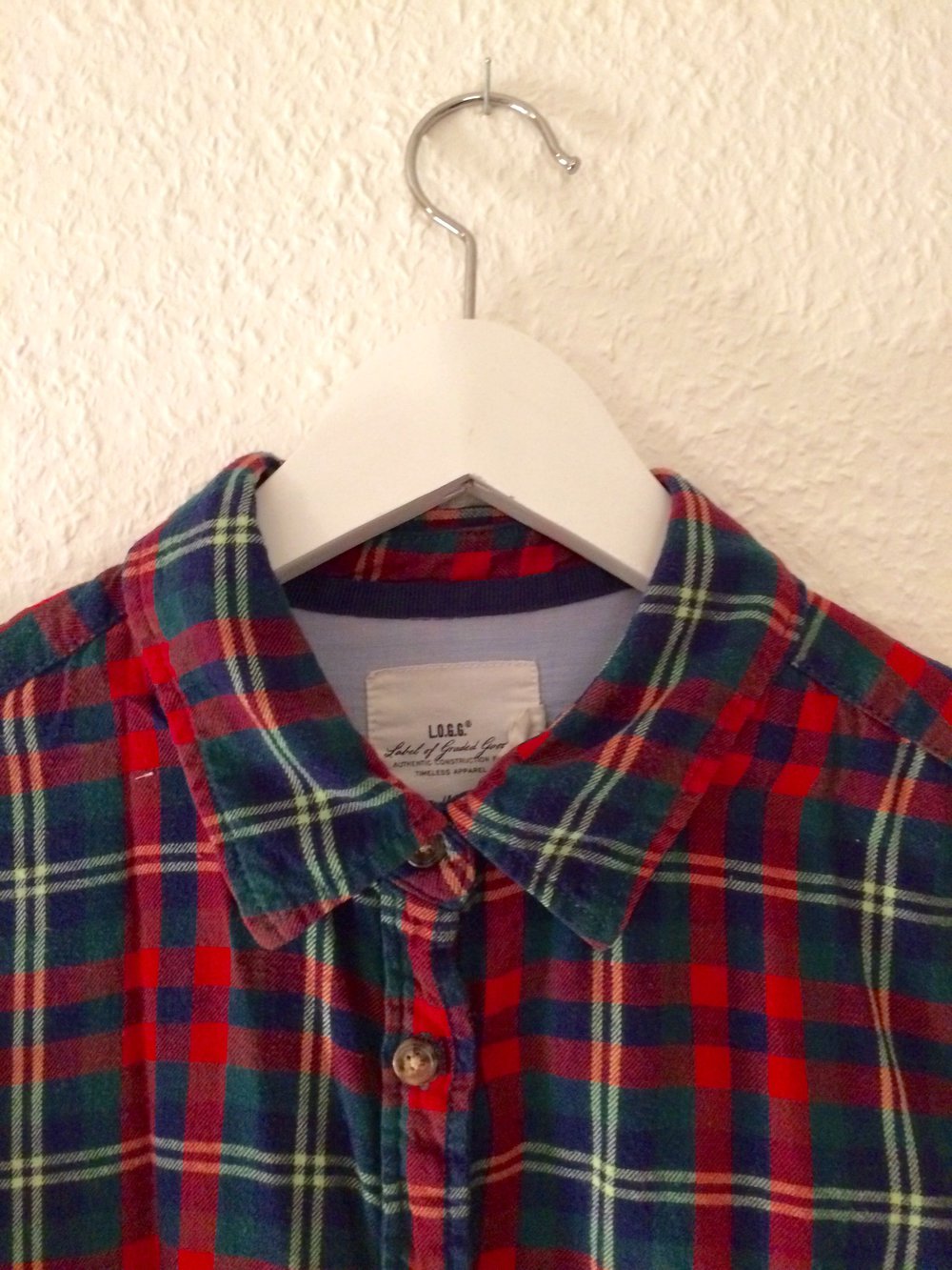 Flanellbluse, kariert 