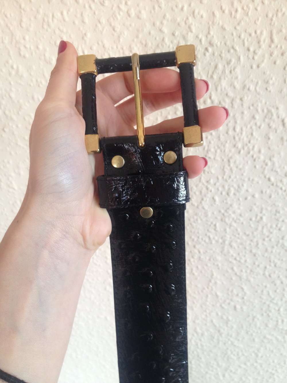 schwarz/goldener Gürtel