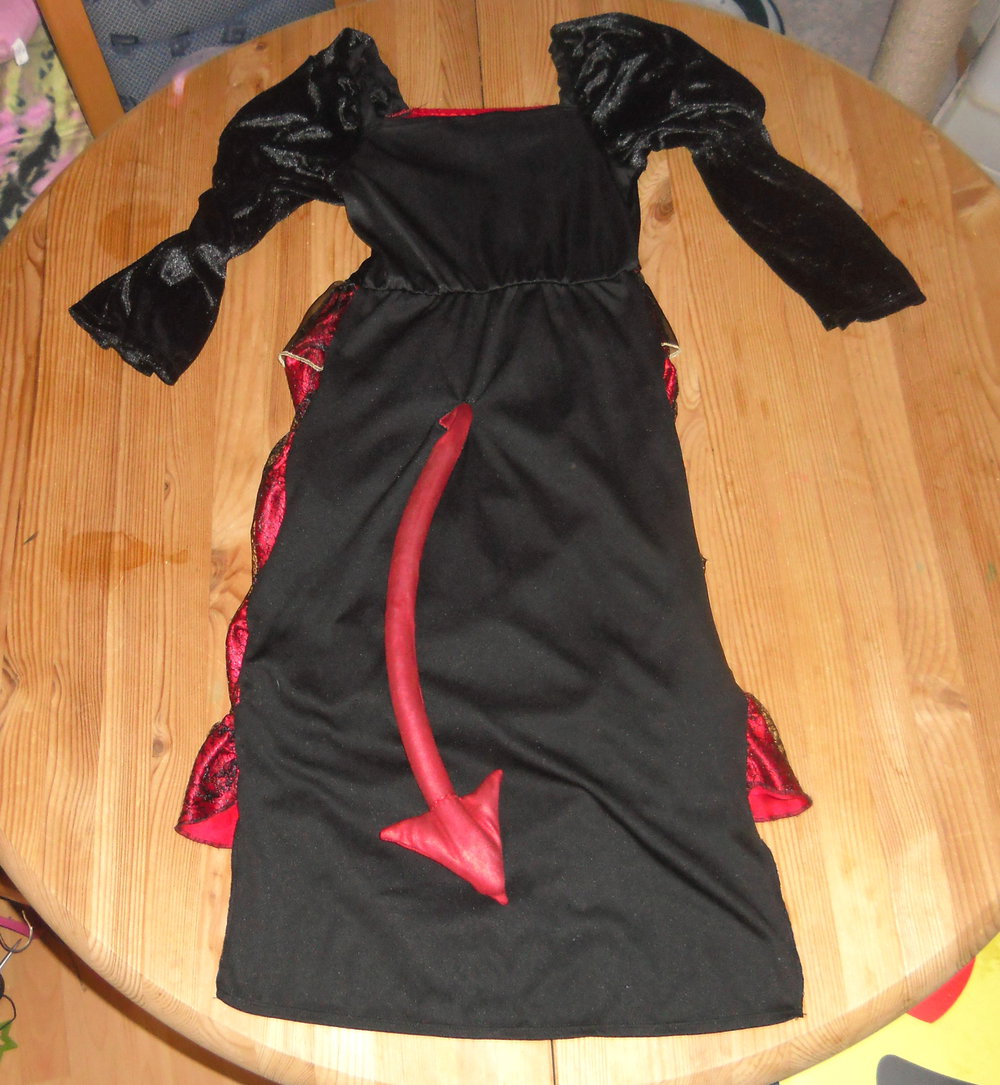 George-super Teufelinnen-Kostüm .7/8y,122/128  