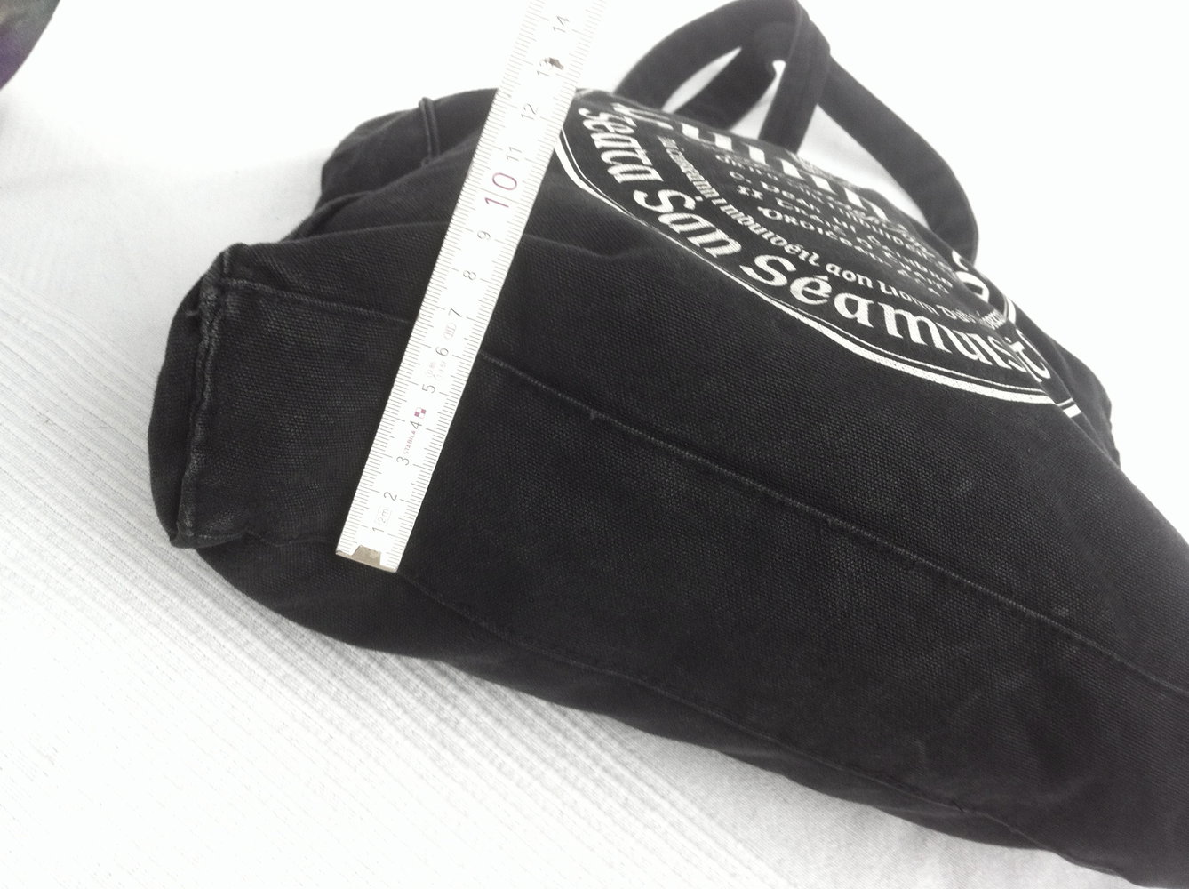 Umhänge Tasche schwarz Guinness 