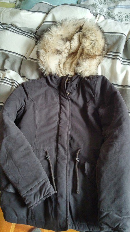 Warme Winterjacke
