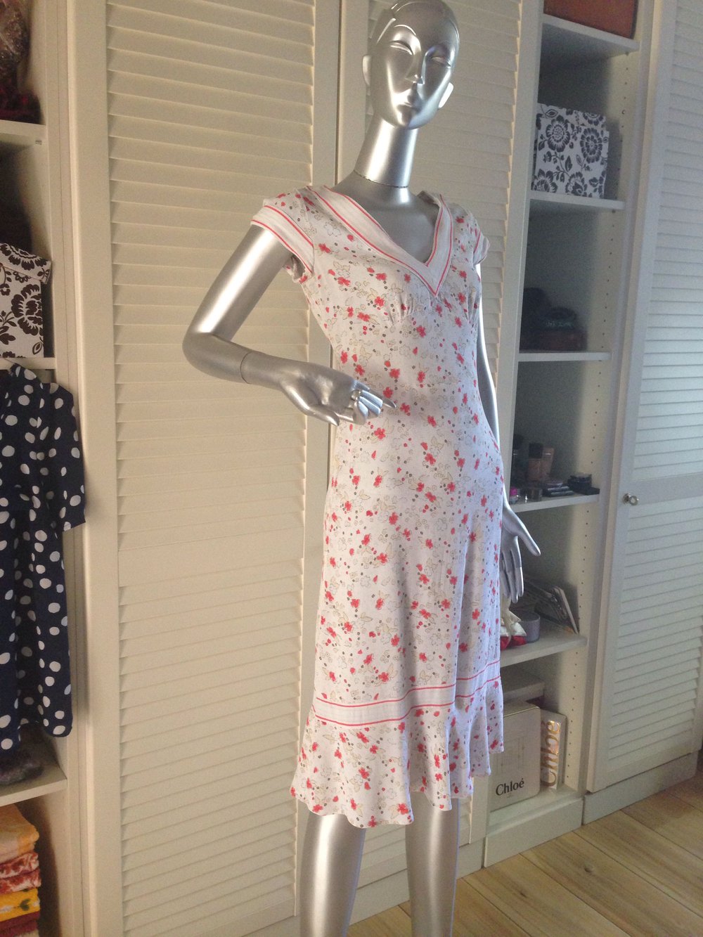 Blümchenkleid Sommerkleid Retro Look