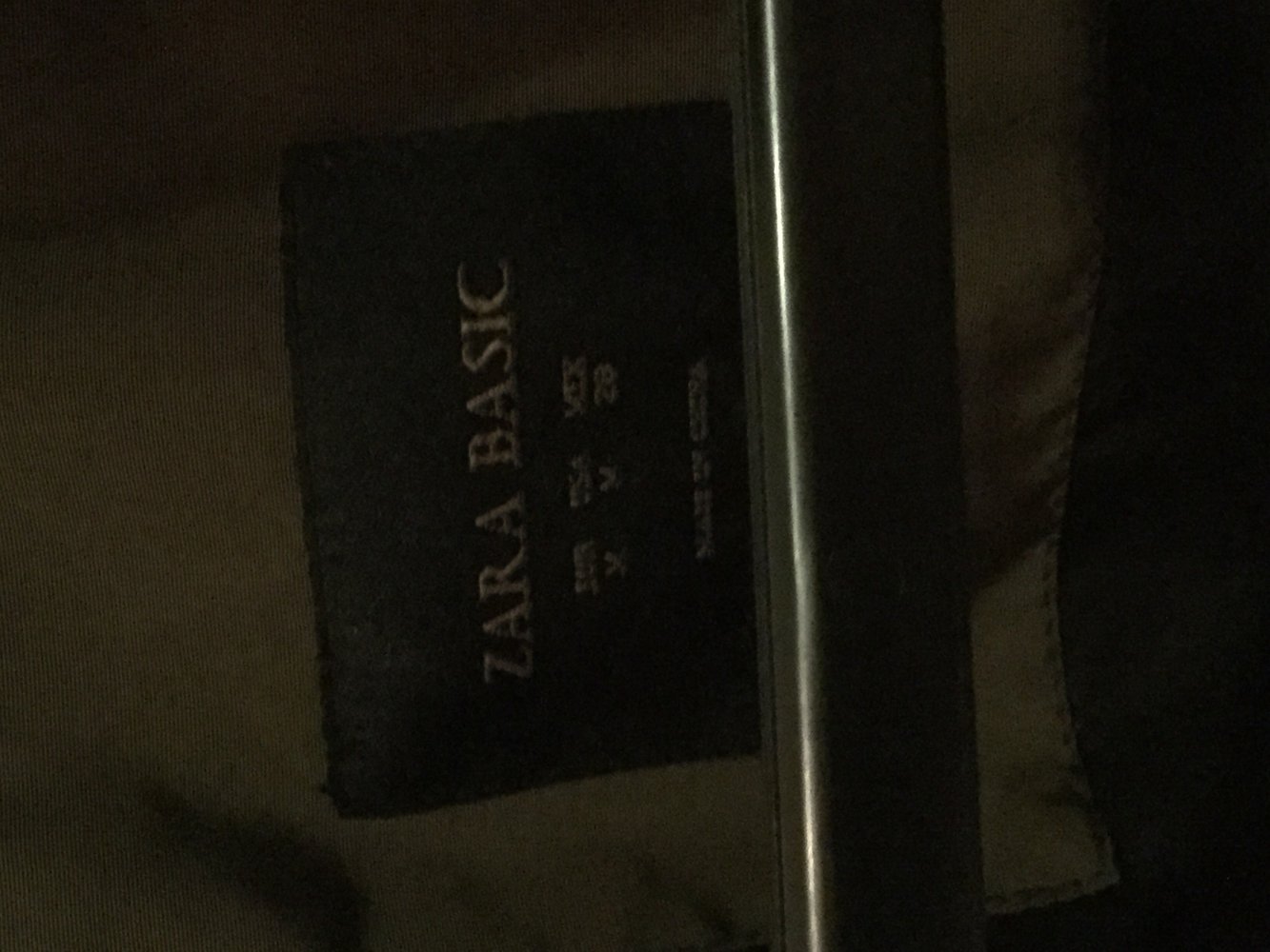 Khaki Jacke von Zara