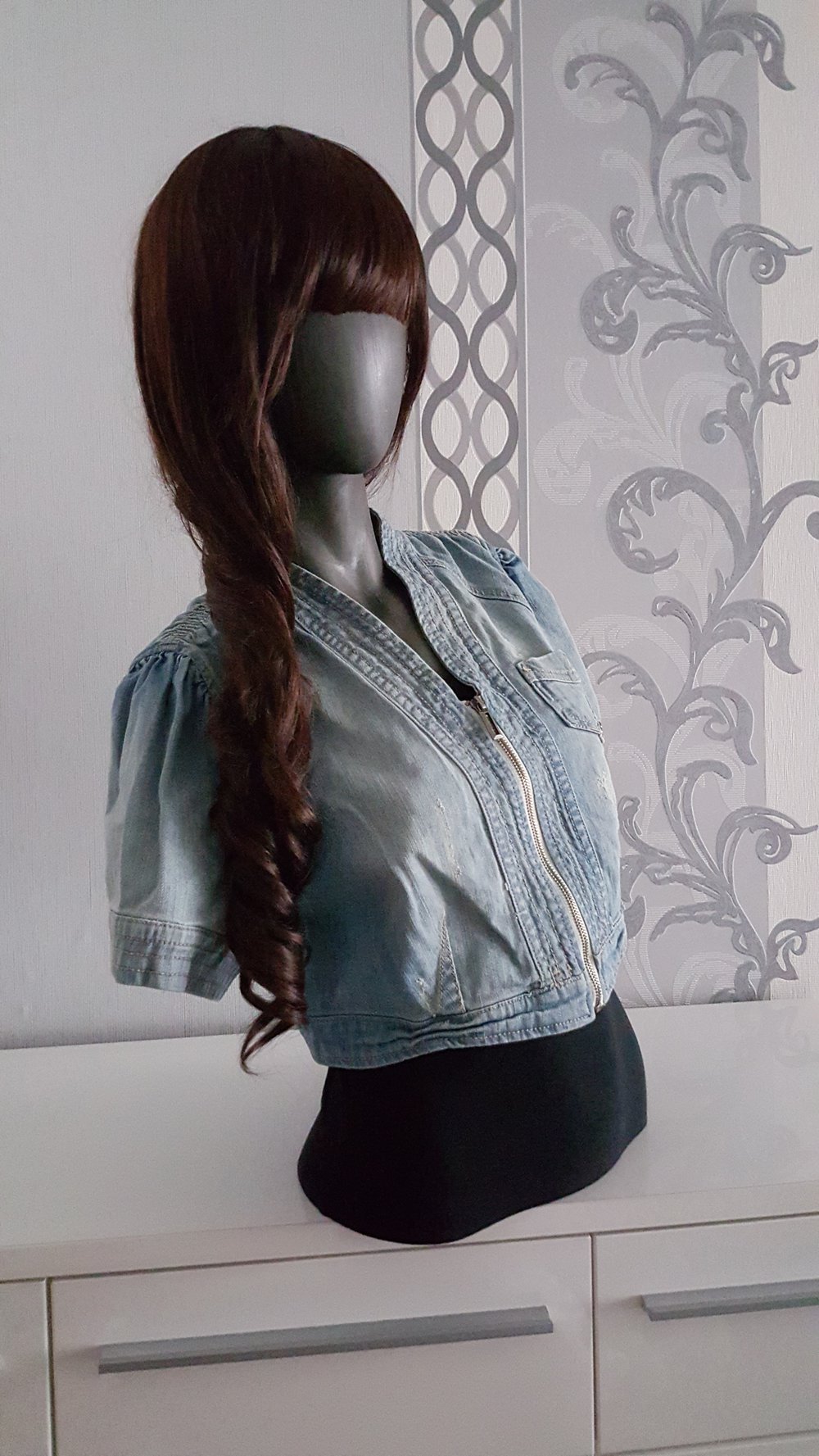 Kurze Jeans Jacke L 40