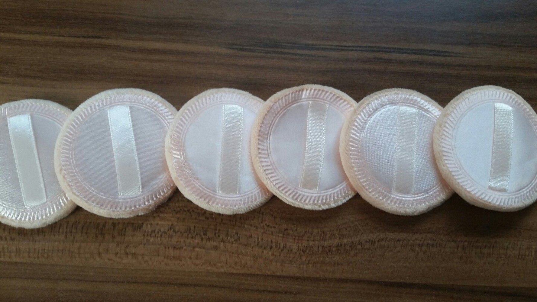 6 x Puder Schwämmchen Puderquaste . KOSTENLOSER VERSAND !!!!!!!!!!!