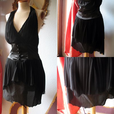 feztiges Schwarzes Neckholder