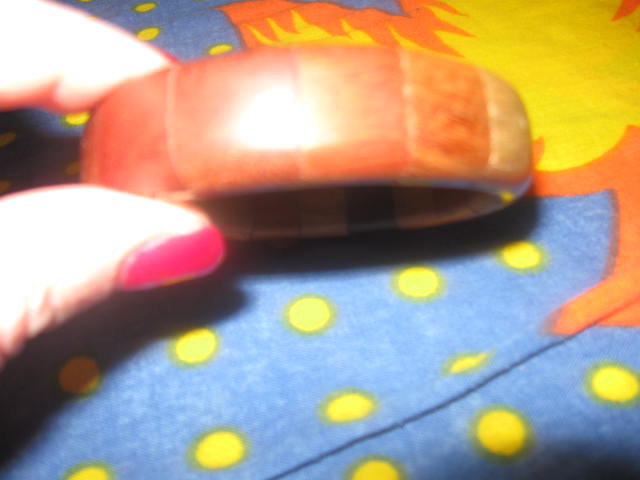 *** Armreif in Holzoptik ***