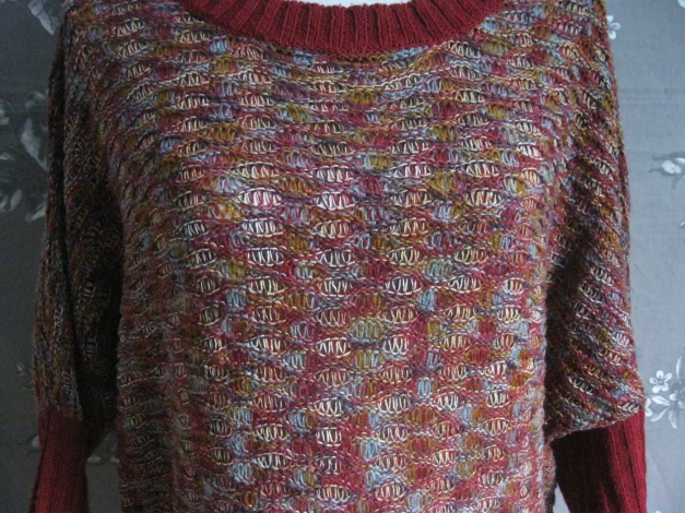 Only Strickkleid wunderschöne Herbstfarben Gr. S