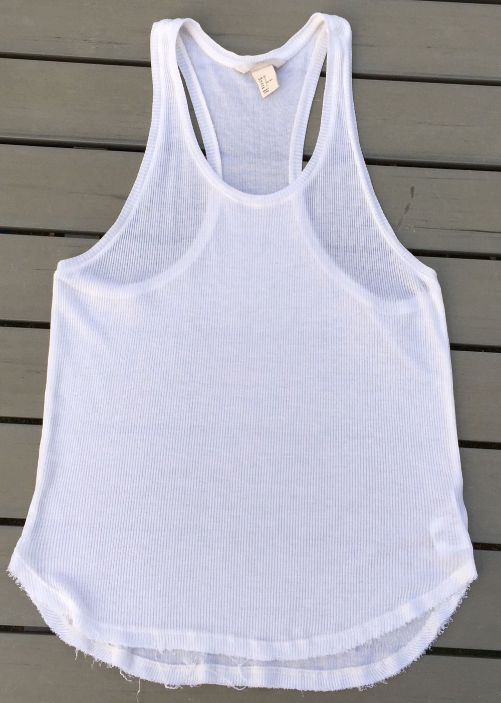 H&M Top TANKTOP gerippt Gr. 32