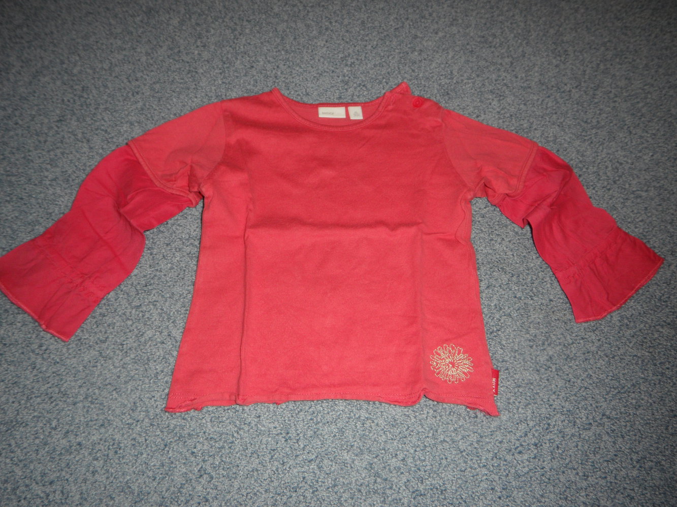 Mexx zuckersüßes Langarmshirt Bluse Gr. 86