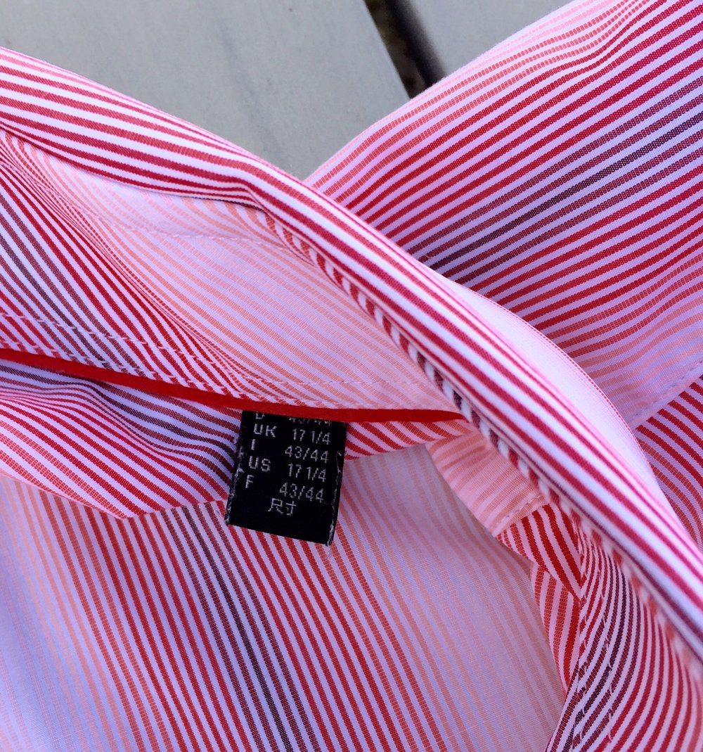 ESPRIT Hemd OBERHEMD gestreift Gr. 43/44 (L/XL)