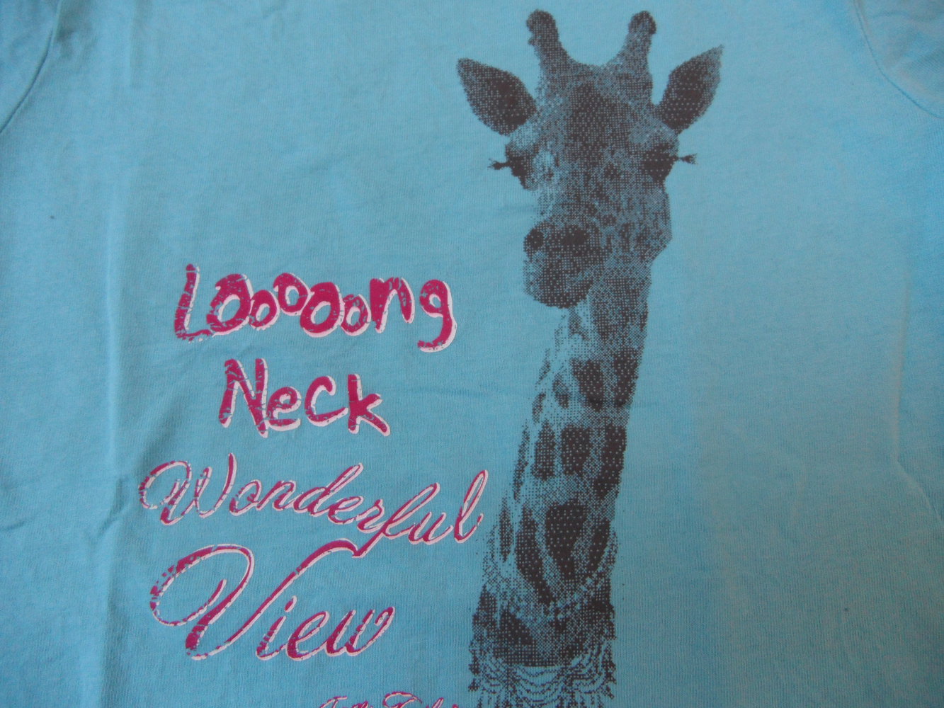 Tom Tailor T-Shirt Fotoprint Giraffe