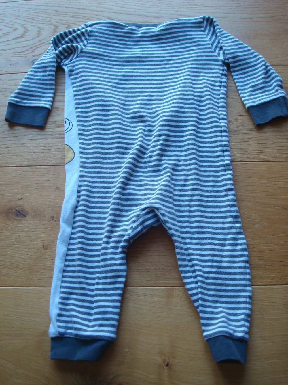 Schlafanzug, Einteiler, Unisex, Disney, Mickymaus Gr. 74