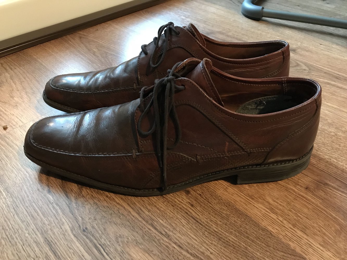 Braune Schuhe von Canda C&A, Größe 42