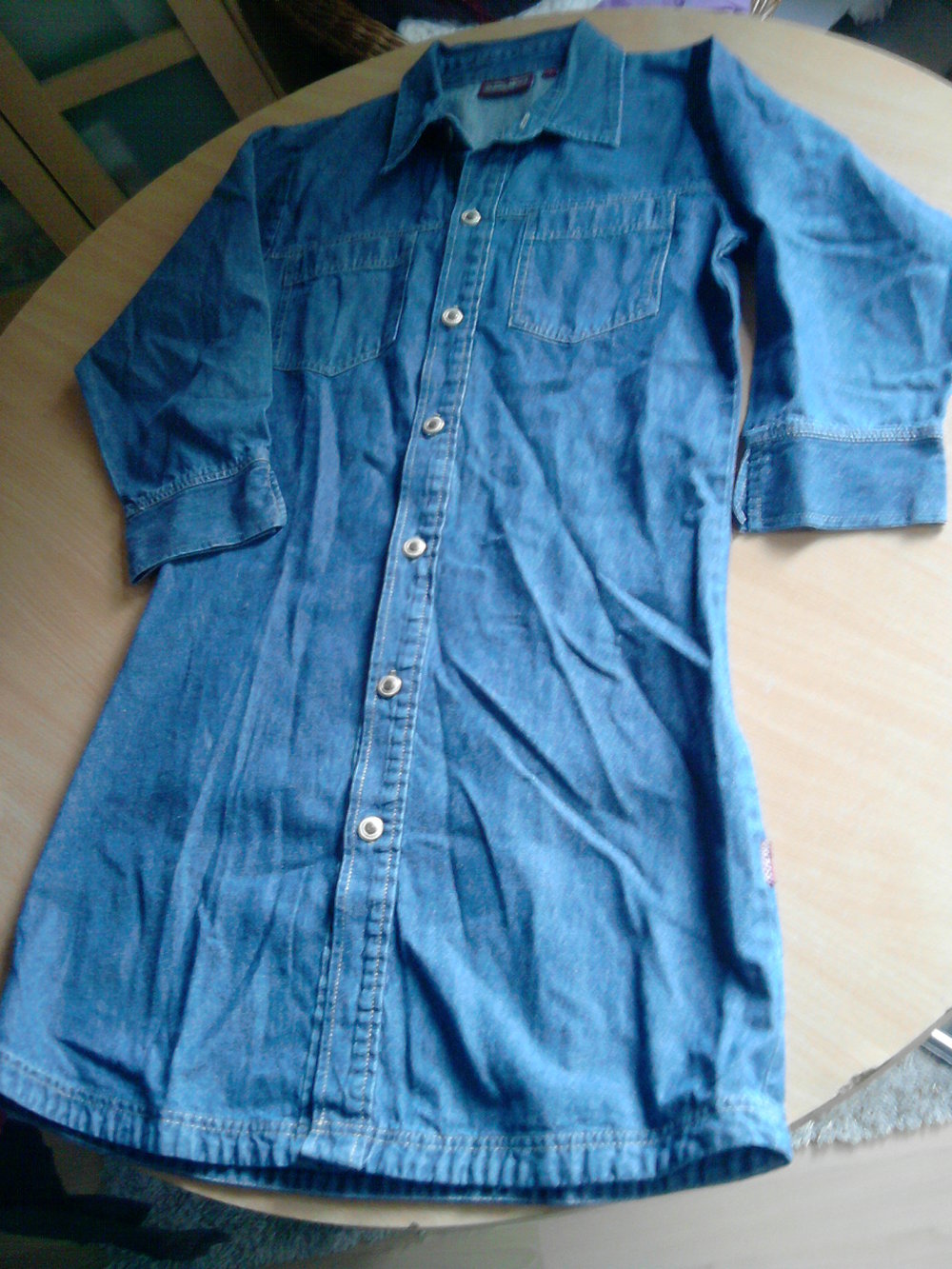 Jeanskleid Gr.S Kleid hemd SURRENDER