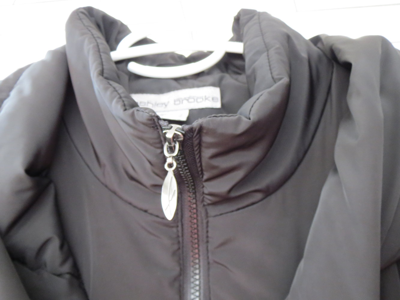 Jacke, Kurzmantel, Gr.44/L, schwarz