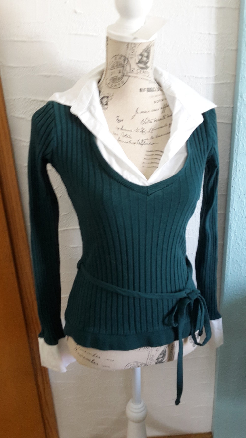 Pulli, Bluse S petrol 