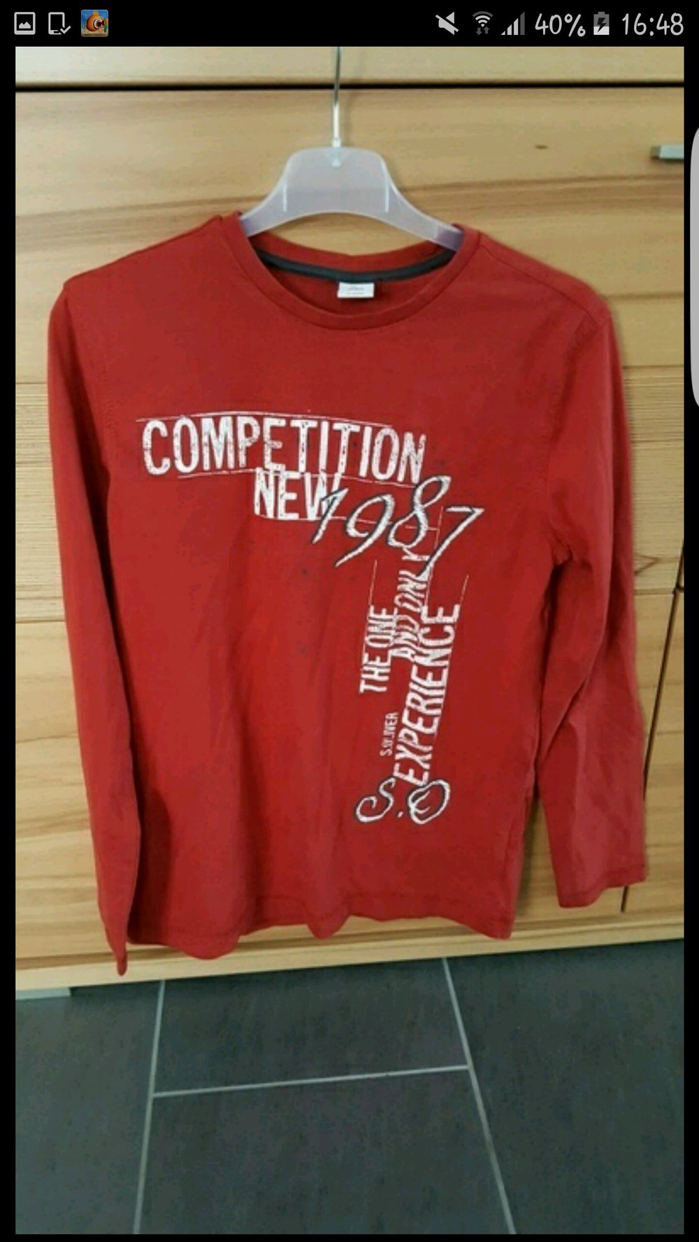 Neues Langamrshirt von soliver 