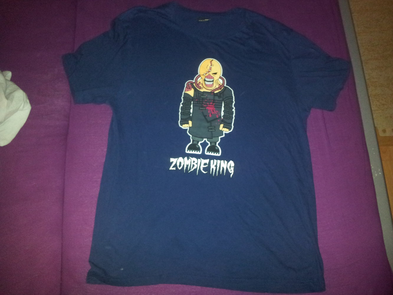 Shirt Little Psychos Zombie King Fishbone Neu