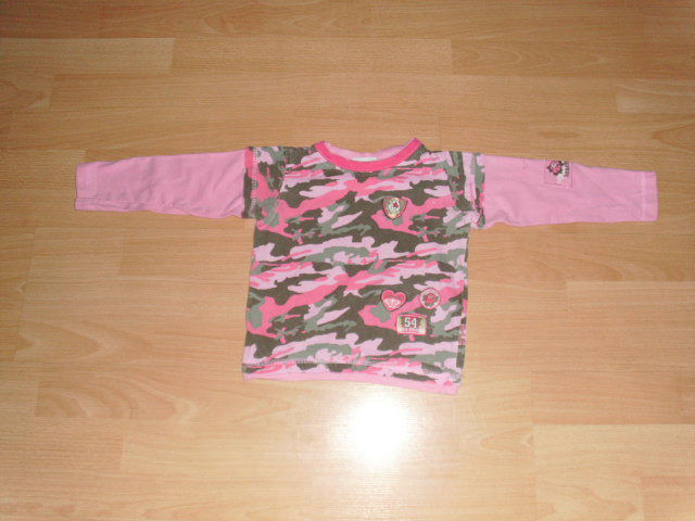 Langarmshirt von Kiki & Koko, camouflage, Gr. 92