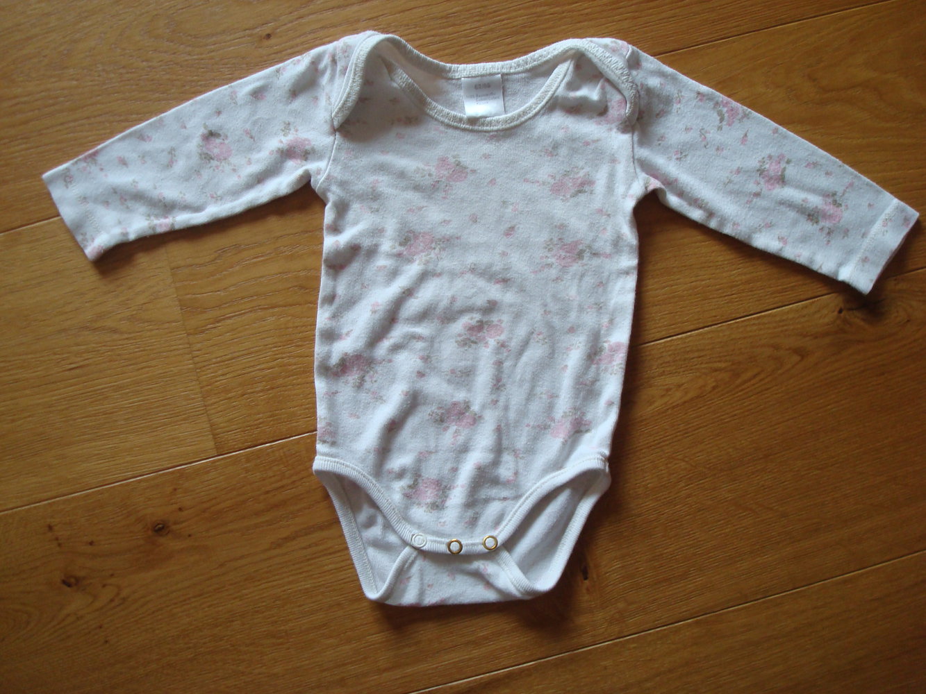 2 Langarmbodys für Mädchen Gr. 62/68