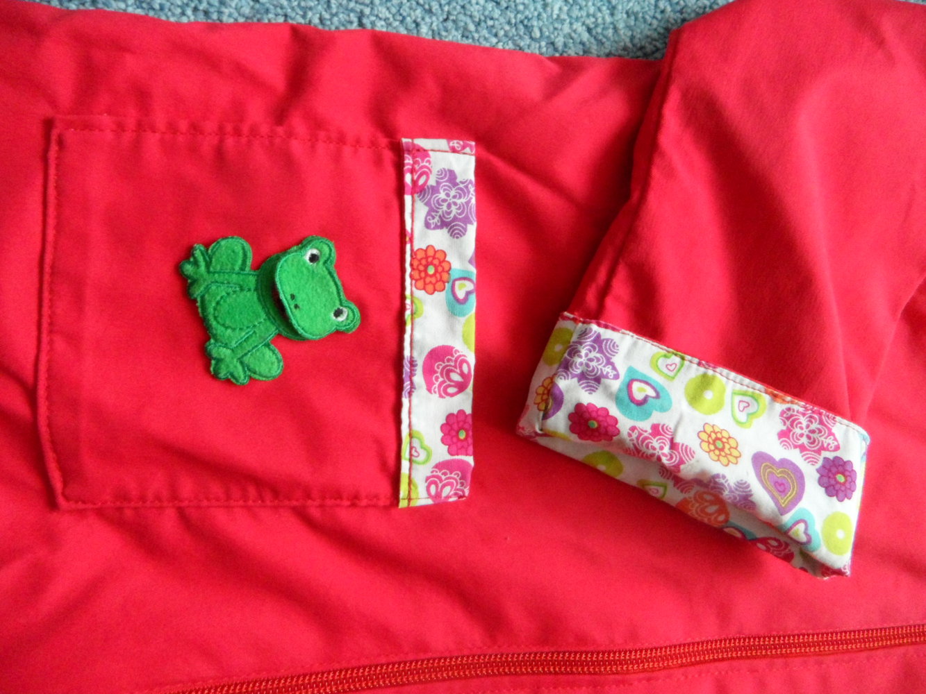 Dawanda DIY wunderschöne Sommerjacke 110/116