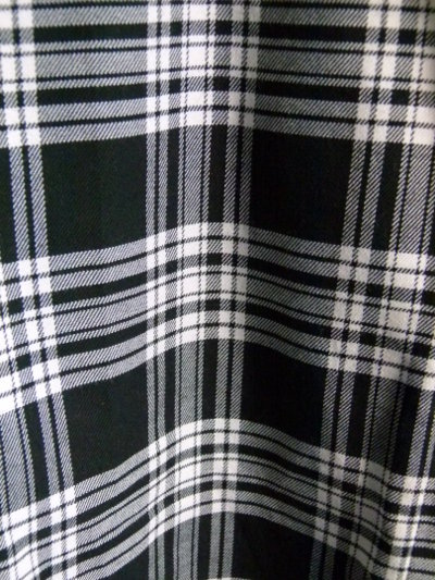 Karo Hose, schwarz/weiß kariert, Gothic Emo Punk Ska Rockabilly Alternative