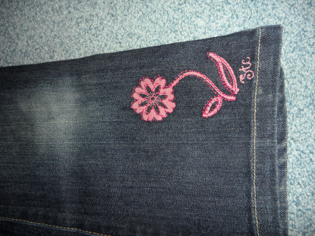 Staccato Jeans Bootcut mit Stickerei