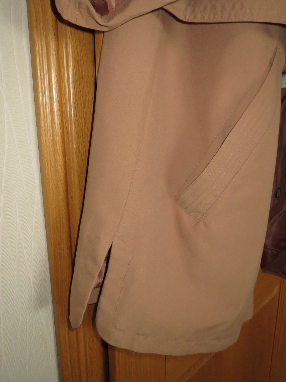 Mantel, Gr.50/XL, mocca-beige