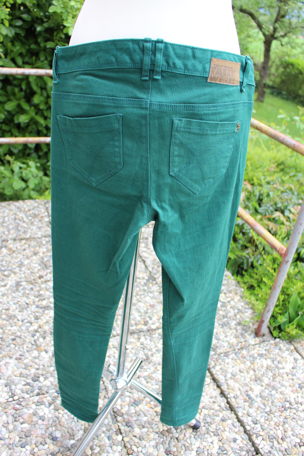 grüne Jeanshose von Tally Weijl