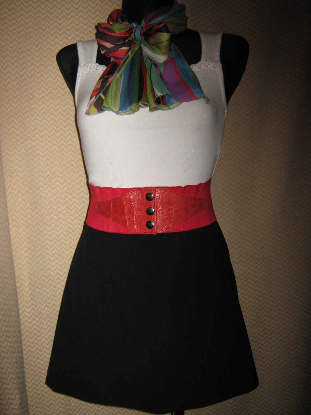 NEUw High-Waist Mini- Rock 