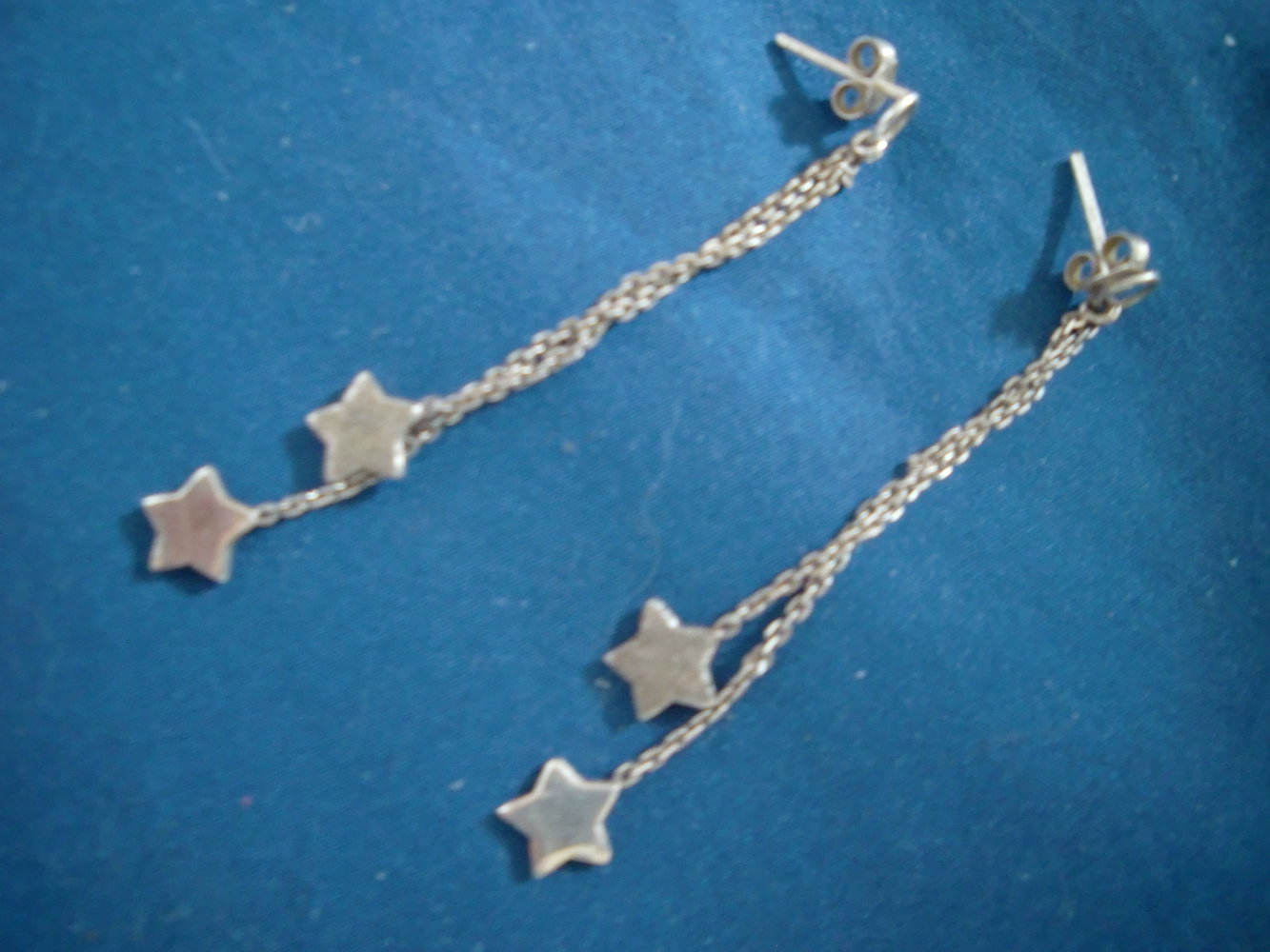 Ohrringe Sternchen echt silber