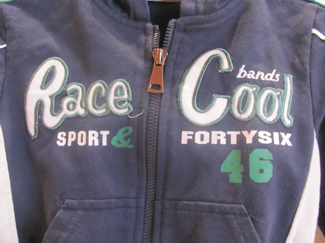 Sweatjacke Joggingjacke Größe 80 Smarald