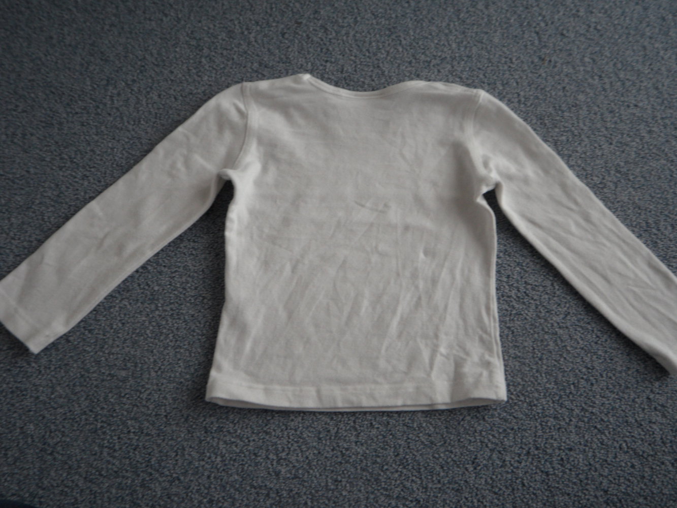 Langarmshirt Basic weiß