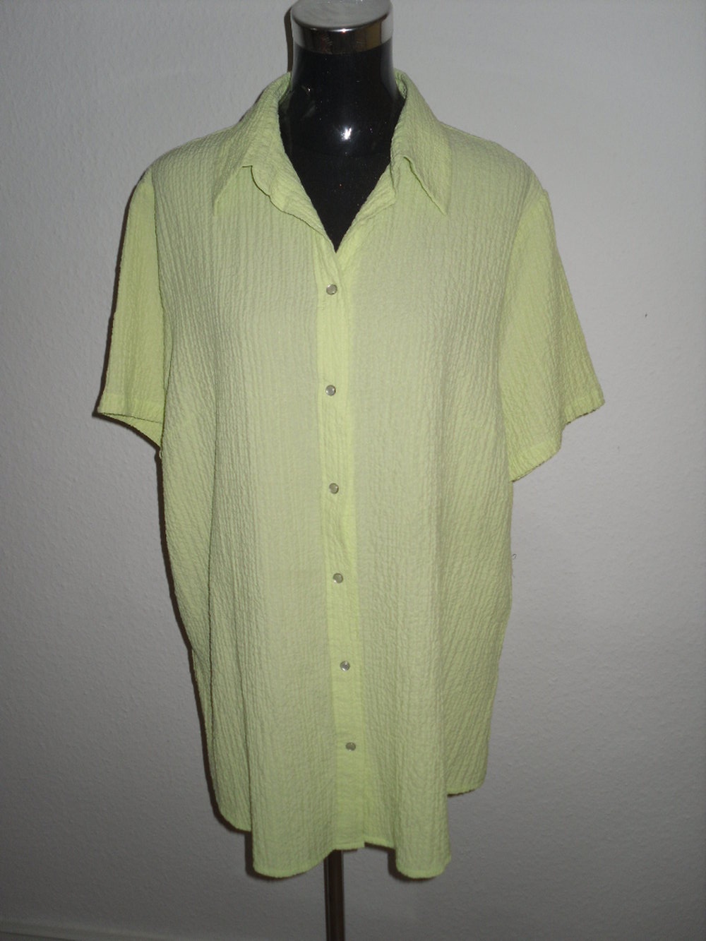 BIG CHIC Damen stretch BLUSE Hemdbluse Gr. 46 48 XL Top Zustand wNeu