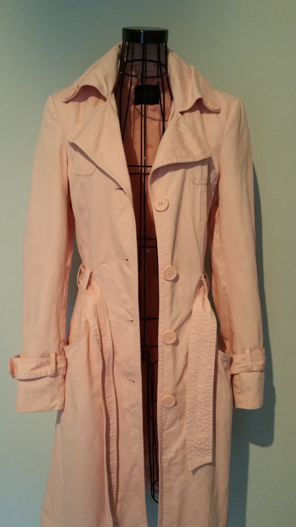 Trenchcoat von Vero Moda, dunkleres rosa