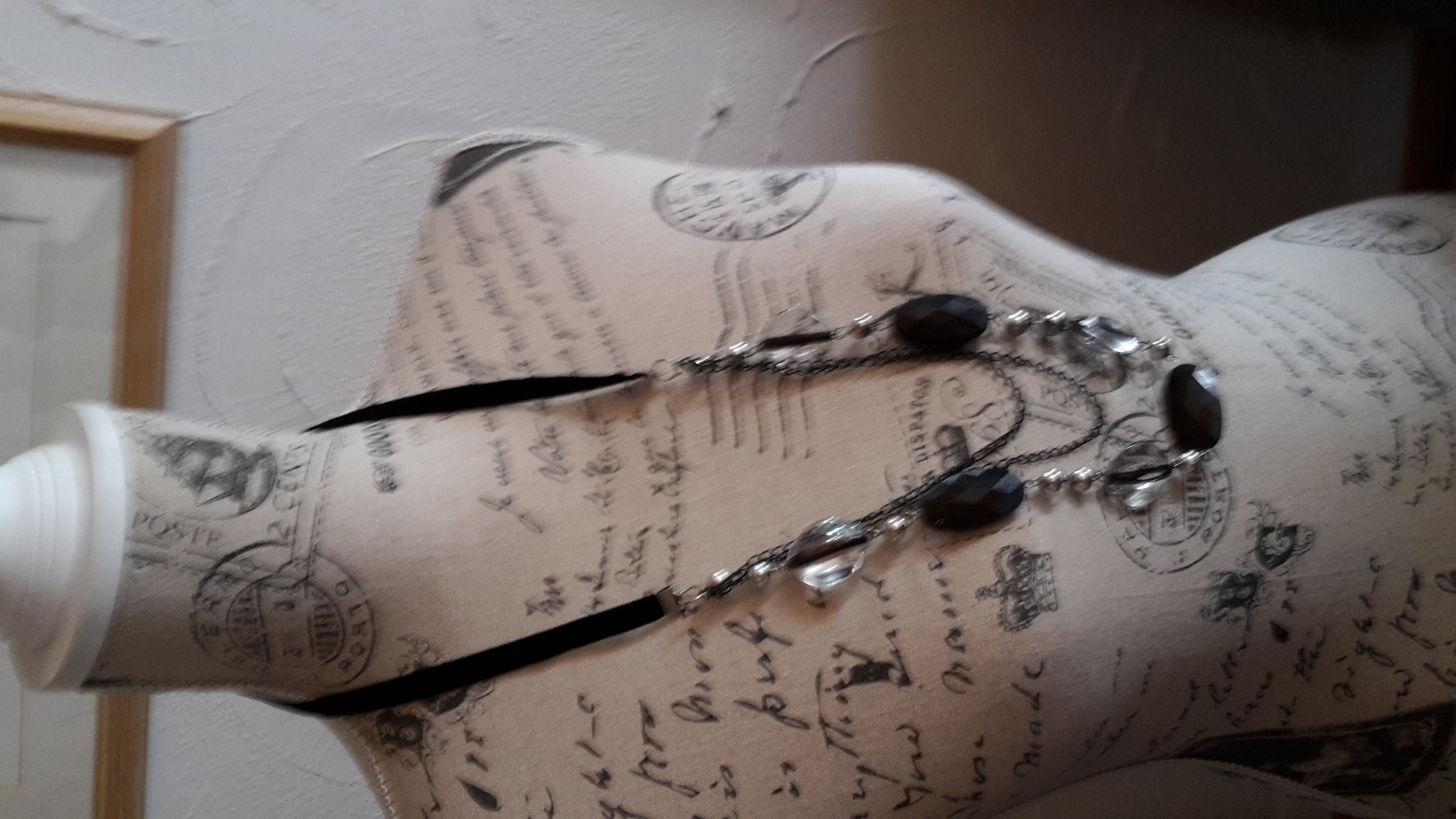 Kette Samt schwarz chic Halskette street one