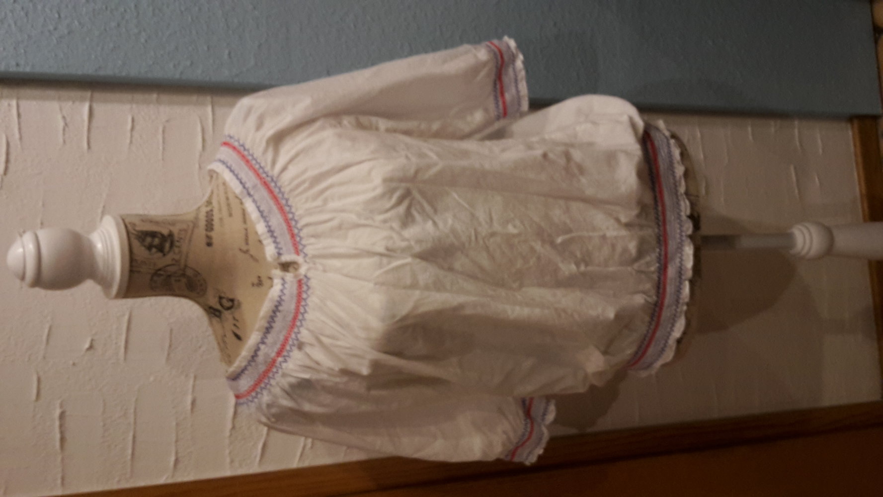 weiße Bluße ethno style 