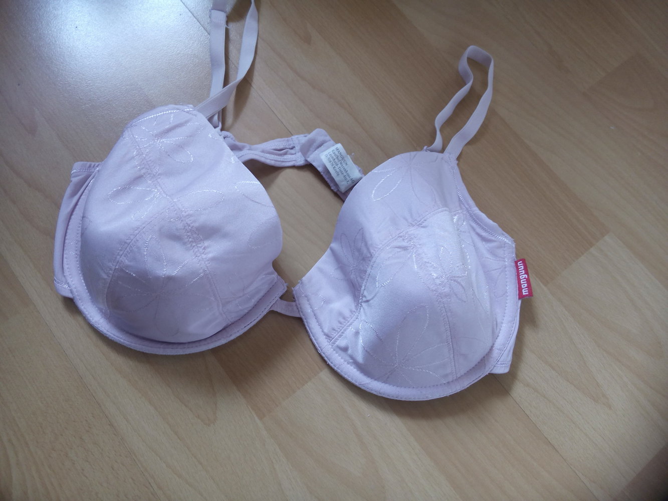 80C rosa BH mit Blumenmuster von manguun