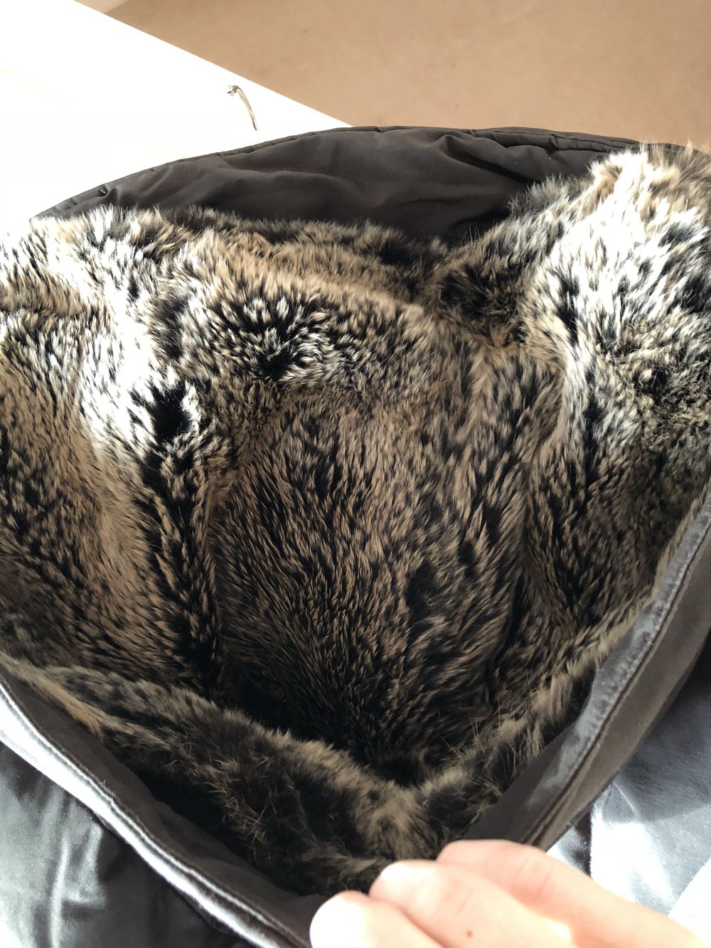 Woolrich Blizzard Parka chocolate brown S