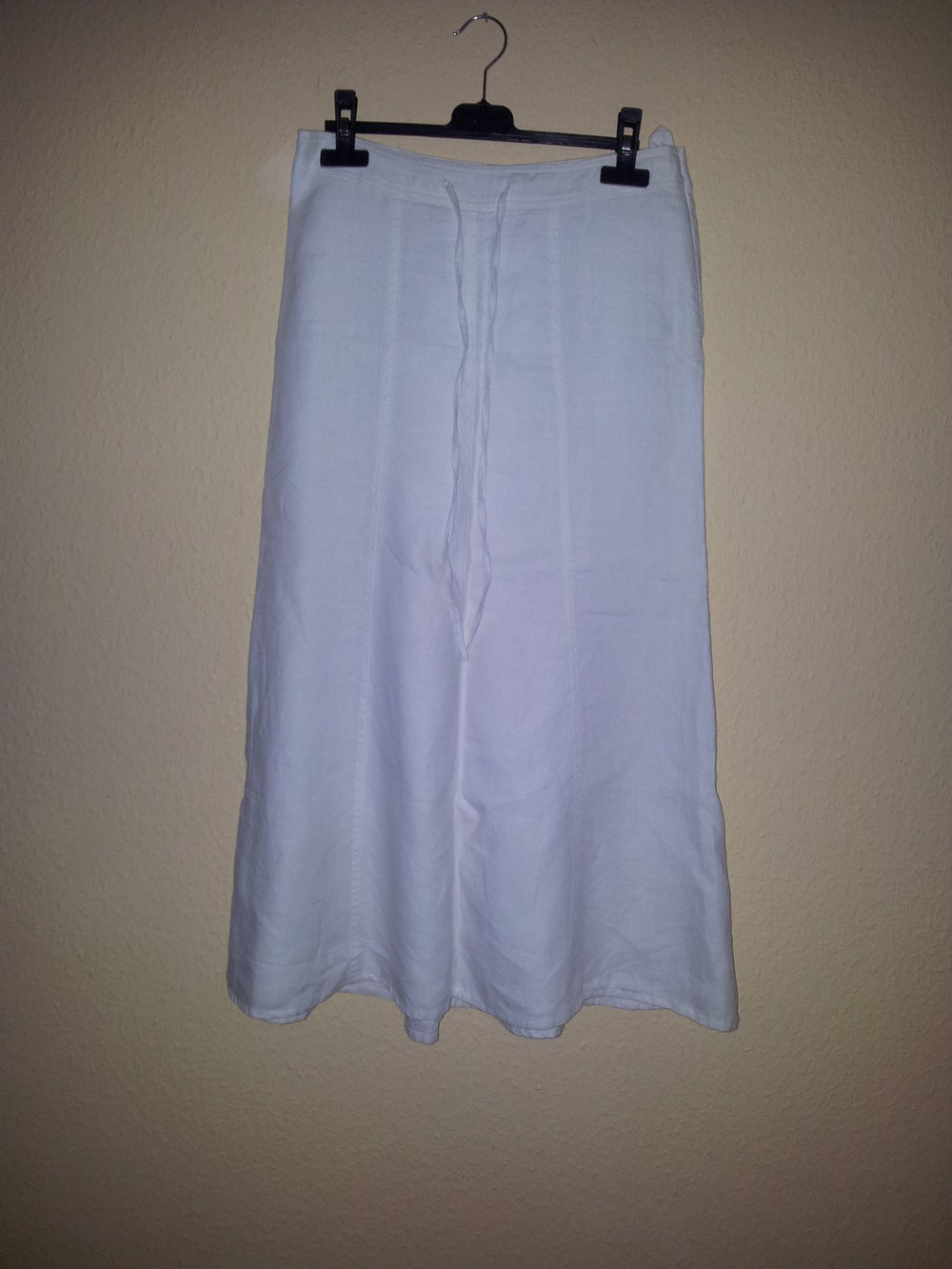 langer weißer Rock mit Unterrock, sehr schön und elegant, toller Schnitt, neu, Hippie-Style