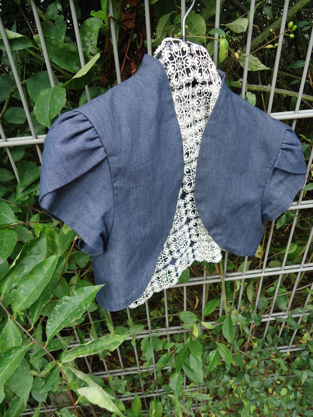 Elegante italienische Jeans Bolero