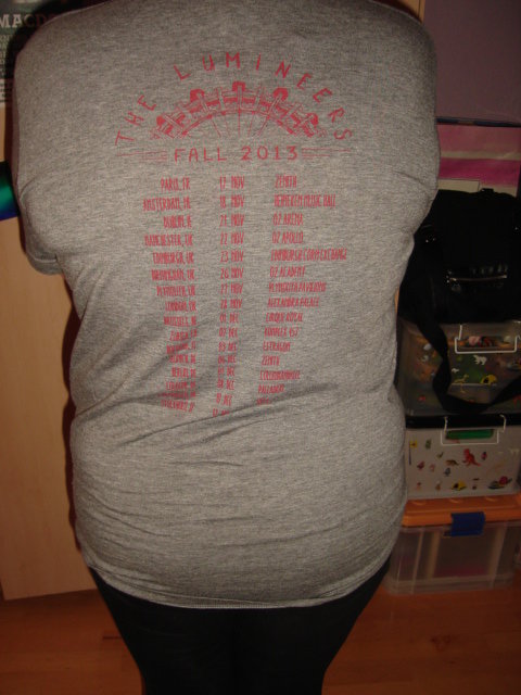 The Lumineers  Tour Shirt 2013  Größe M 