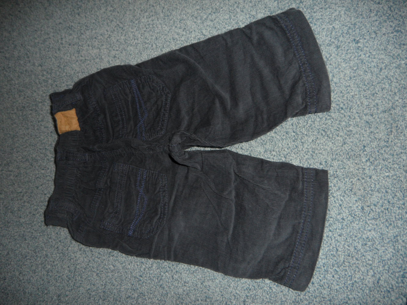 Esprit schöne dünne Cordhose dunkelblau