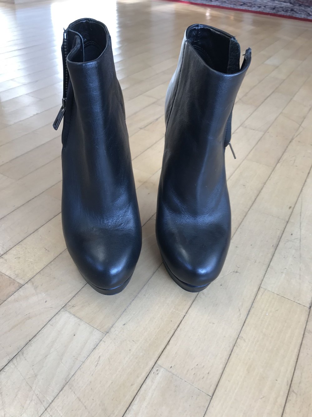 Zara High Heel Ankle Boots