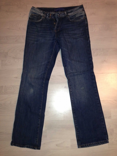 Maingott jeanshose mit Knöpfen